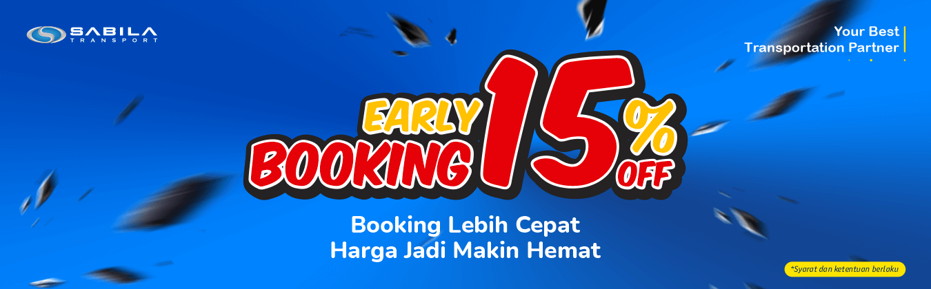 Promo Early Booking 15% Cuy